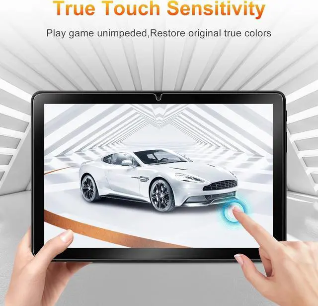 Alt view image 6 of 7 - Screen Protector for 10 Kids / 10 Kids Pro Tablet 10.1 inch (2023/2021 release) Tempered Glass Film (2 Pack)