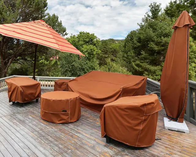 Alt view image 7 of 7 - Gas BBQ Grill Cover 52 Inch 2-3 Burner 600D Heavy Duty Waterproof Outdoor Barbecue Cover for Weber Char-Broil Brinkmann Nexgrill Grills and More Brown