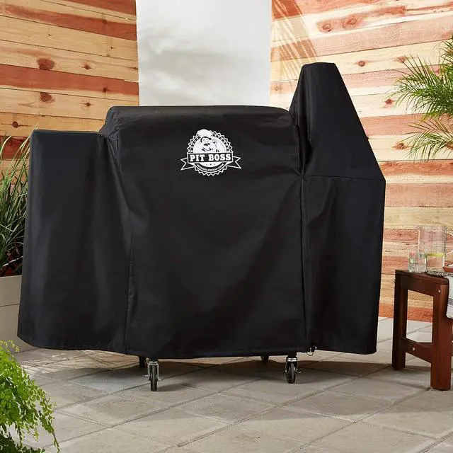 Alt view image 6 of 6 - Pit Boss Grills 73821 Pit Boss Deluxe and 820 Pro Series Pellet Grill Cover PB820D Black
