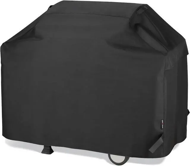 Main image of Grill Cover 60 Inch Heavy Duty Waterproof Gas Grill Cover for Outside Fade Resistant Outdoor Barbecue Protector Compatible with Weber Char-Broil Nexgrill BBQs up to 58 Wide