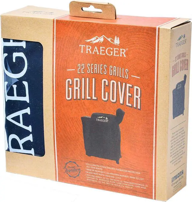Alt view image 2 of 7 - Grills BAC503 Full-Length Grill Cover Grill Accessory - Pro 575/ Pro 22 Black