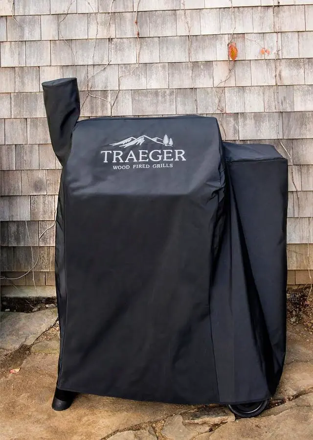 Alt view image 5 of 7 - Grills BAC503 Full-Length Grill Cover Grill Accessory - Pro 575/ Pro 22 Black
