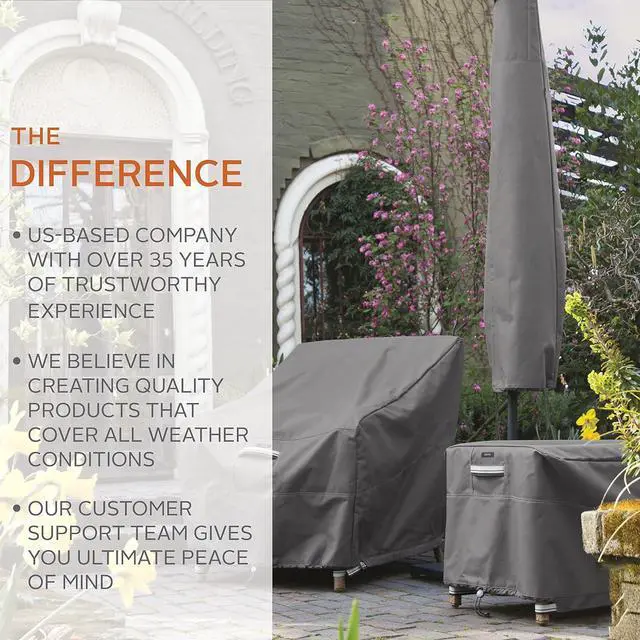Alt view image 3 of 7 - Ravenna Water-Resistant 48 Inch BBQ Grill Cover for Weber Performer Grill Cover Grill Cover for Outdoor Grill BBQ Cover