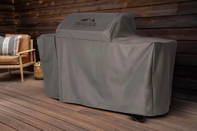 Alt view image 2 of 6 - Grills BAC776 Full-Length All Weather Grill Cover Accessory - Woodridge Pro and Woodridge Elite