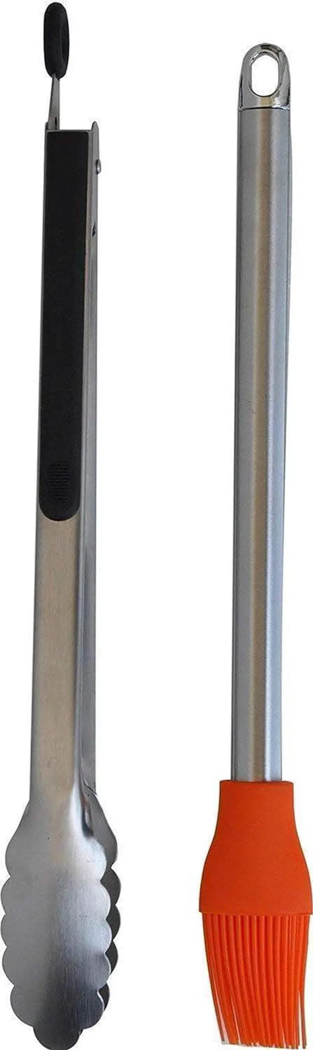Alt view image 2 of 5 - 82835 Heavy Duty Grill Cover for Weber Spirit 210 Series Gas Grills (Compared to Weber 7105) Including Basting Brush and Tongs