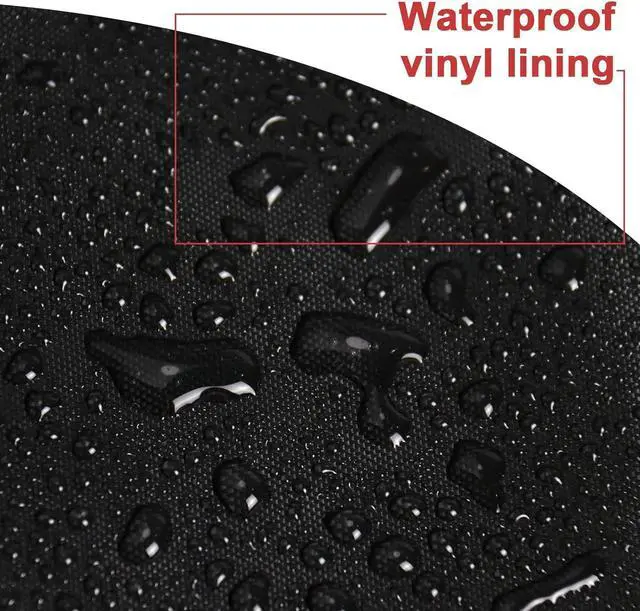 Alt view image 3 of 7 - Flat Top Grill Cover for Royal Gourmet GD401 Propane Gas Grill 68 Inches Waterproof Cover for Outdoor 36 Griddle/Propane Griddle/Gas Griddles/Flat Grill-68 x 23 x 35.8 inches