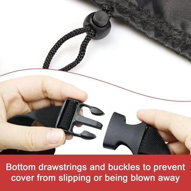 Alt view image 4 of 7 - Flat Top Grill Cover for Royal Gourmet GD401 Propane Gas Grill 68 Inches Waterproof Cover for Outdoor 36 Griddle/Propane Griddle/Gas Griddles/Flat Grill-68 x 23 x 35.8 inches