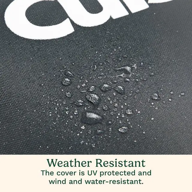 Alt view image 4 of 5 - Heavy-Duty 4-5 Burner Gas Grill Cover Fade UV and Weather Resistant Durable and Convenient All Weather Cover with Drawstrings and Buckle Straps
