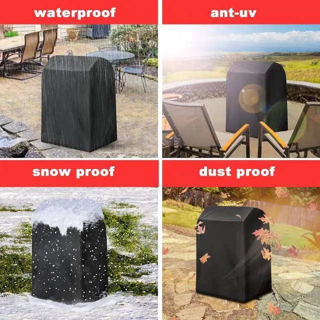 Alt view image 6 of 7 - Grill Cover 40-Inch Heavy Duty Waterproof UV Resistant BBQ Grill Cover for Outdoor Grill Fit for Nexgrill Brinkmann Weber Char-Broil and More
