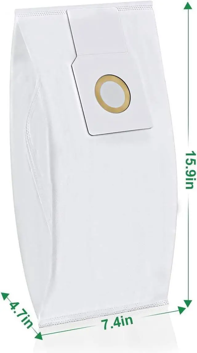 Alt view image 5 of 5 - Type Q/C HEPA Replacement Vacuum Bags Compatible with Kenmore and Sears Canister Vacuum Fits Kenmore 50557 5055 50558 53291 Replace Part 53292. 6 Pack White