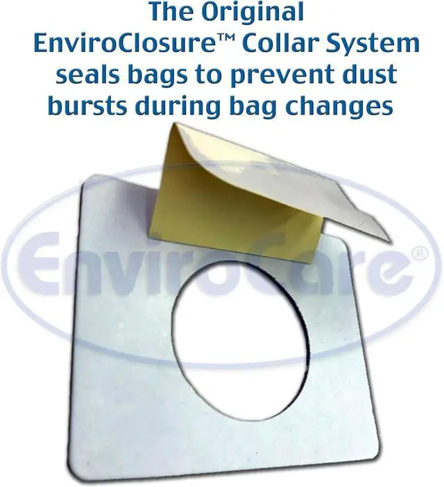 Alt view image 4 of 7 - Replacement Anti-Allergen Vacuum Bags for Kenmore Canister Type C or Q 50555 50558 50557 and Panasonic Type C-5 9 pack