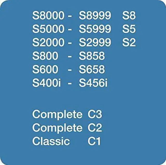 Alt view image 4 of 4 - Original AirClean 3D Efficiency GN Vacuum Cleaner Bags Complete C2 Complete C3 Classic C1 S8 S5 and S2 Vacuum Cleaners