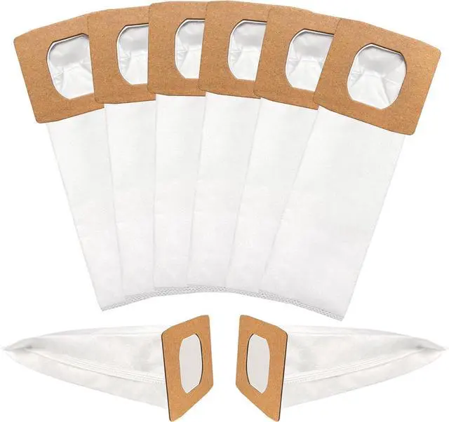 Main image of 8 Pack Type I HEPA Vacuum Bags Compatible for Hoover Platinum Type I Canister Vacuum Cleaner Replace Part AH10005