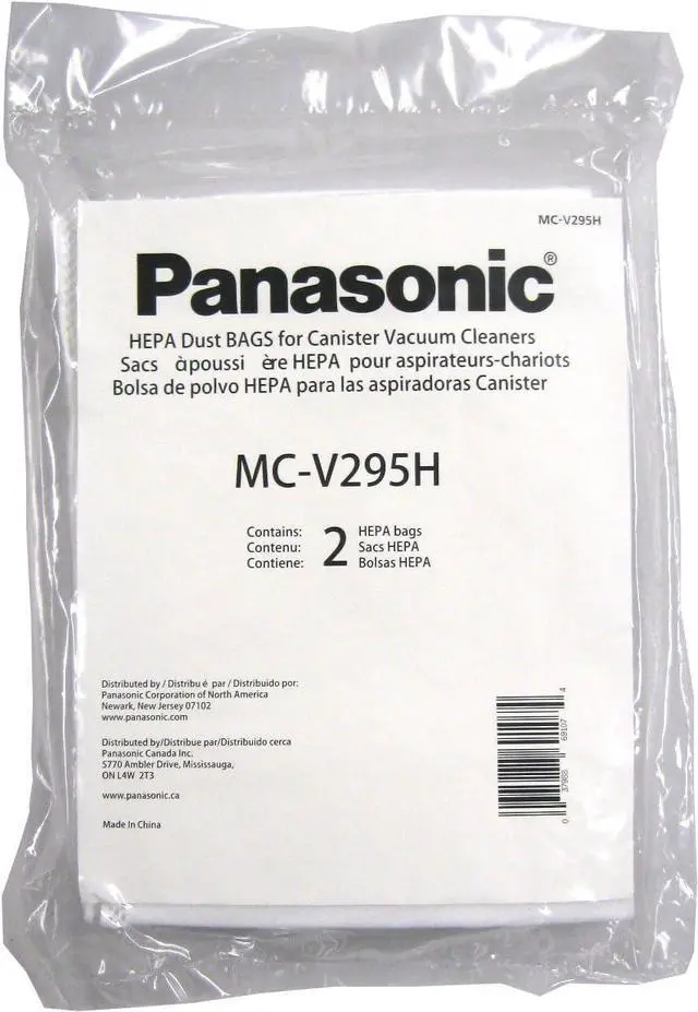 Main image of MC-V295H Type C-19 Canister HEPA Vacuum Bag Pack of 2