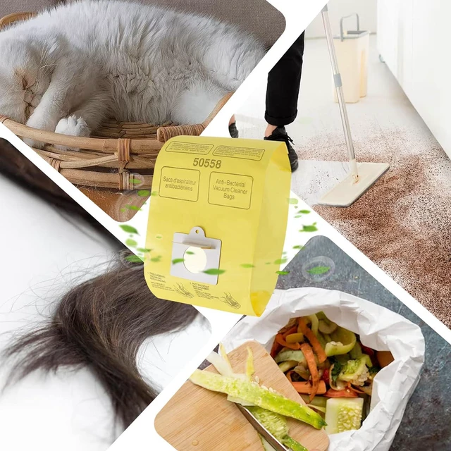 Alt view image 5 of 7 - Vacuum Cleaner Bags Fit for Kenmore Canister Type C/Q 50555 50558,20PCs