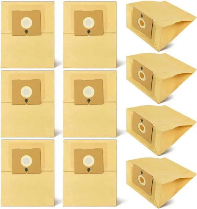 Main image of 10 Pack Vacuum Bags for Bissell 4122 2154A 2154W 2154 4122D 1668 1668C 1668W 1608 2154C Zing Bagged Canister Vacuum Part # 2138425 213-8425