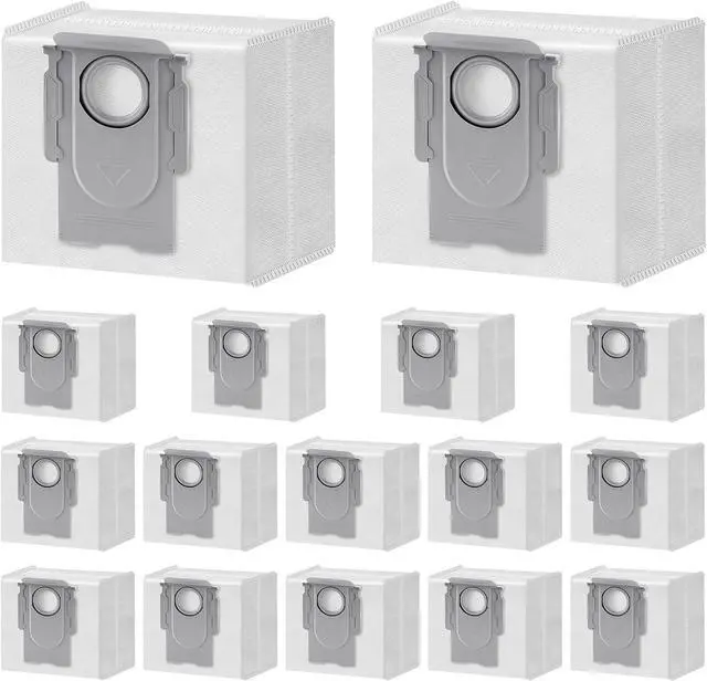Main image of 16 Packs Q5 Dust Bag for Roborock Q5 Max+ Q7 M5+ Q10 S5+ Q10 X5+ 3.6L Vaccum Bag for Q5 Q5+ Q5 Pro+ Q8 Max+ Q7 Q7+ Q7 Max+ S8+ S8 Pro Ultra S7 Pro Ultra S7 MaxV Ultra