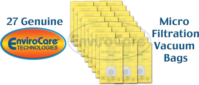 Main image of Envirocare Premium Replacement Multi-layer Micro Filtration Vacuum Bags Compatible with Kenmore Canister Vacuums Type C/Q. 5055, 50557 and 50558 Panasonic Type C-5, 27 pack