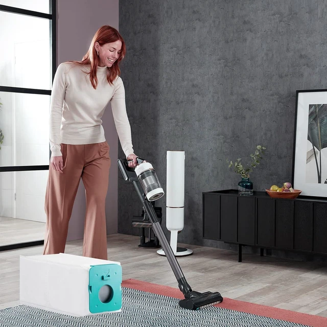 Alt view image 5 of 5 - 12 Pack VCA-ADB953 Dust Bags for SAMSUNG BESPOKE Jet Cordless Stick Vacuum