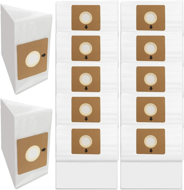 Main image of Compatible Replacement for Prolux Tritan Vacuum Bags,12 Pack HEPA Disposable Bags Made To Fit For Prolux Tritan Bagged Canister Vacuum Cleaner (12 Pack)