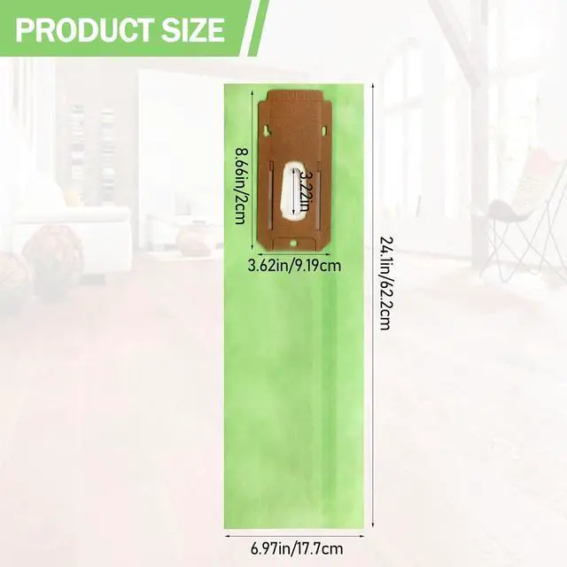Alt view image 2 of 2 - Type CC Vacuum Bags for Oreck Type CC XL XL2 XL7 XL21 Upright Vacuum Cleaners Replaces Part CCPK8DW CCPK8 AK1CC6A 10 Pcs