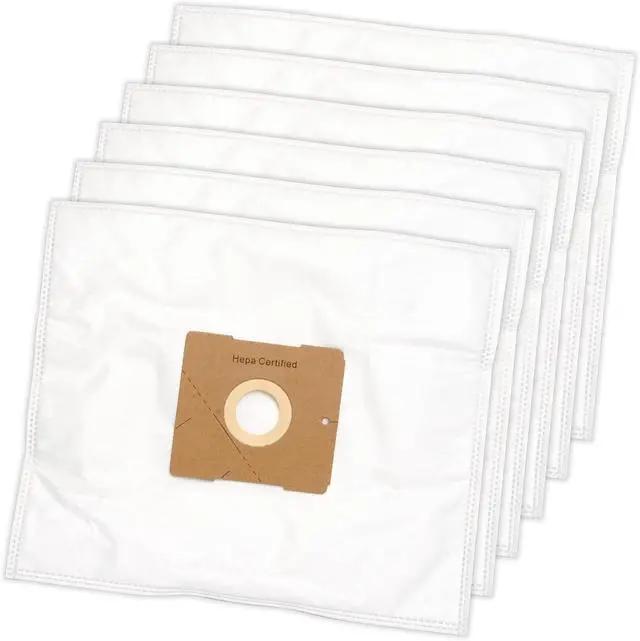 Alt view image 7 of 7 - Simplicity Vacuums SZH-6 Jill Canister Vacuum Replacement Bags with Certified Hepa Media Fits with Simplicity Jill Jack and Snap Bagged Vacuum Canister Models Type Z Bags 6-pack Set