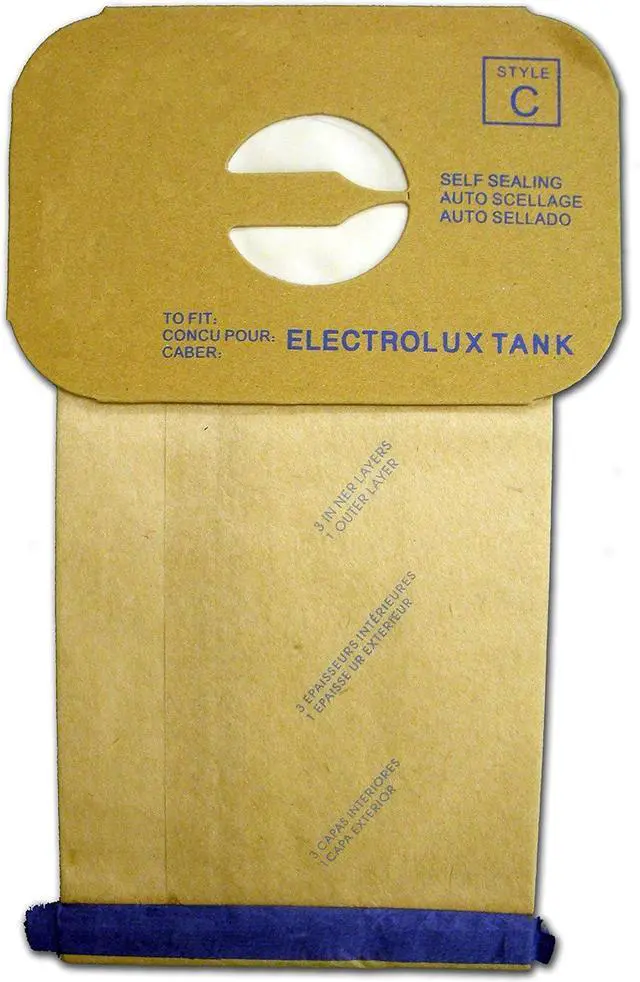 Alt view image 2 of 3 - Replacement Micro Filtration Vacuum Cleaner Dust Bags made to fit Vacuum Bags for Electrolux Canisters Style C 24 Bags