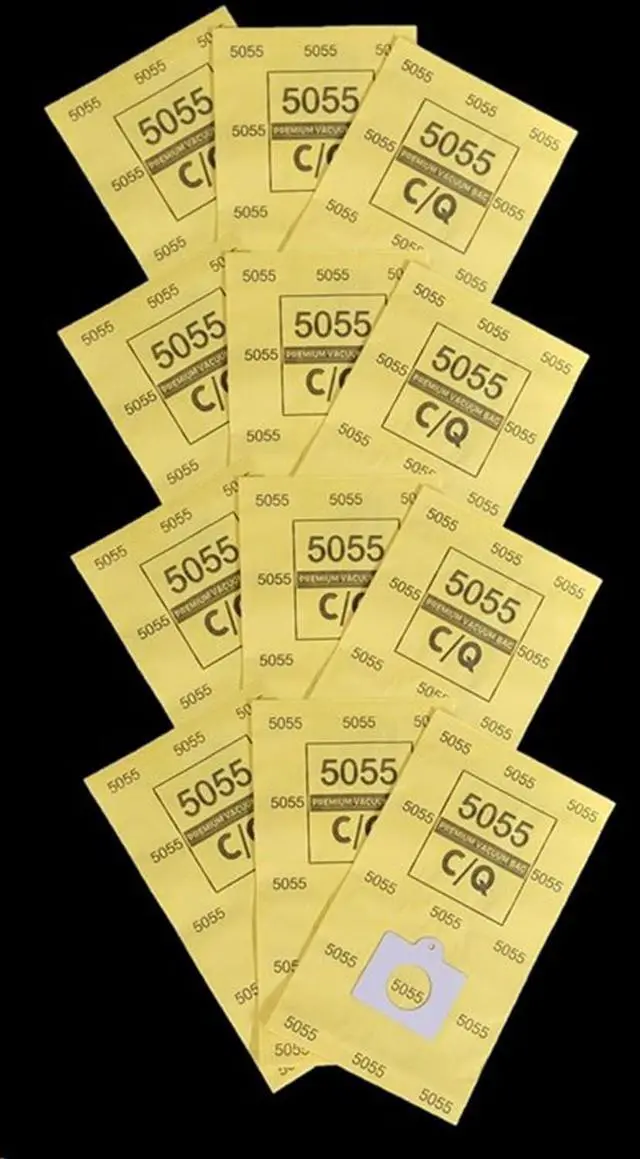 Alt view image 6 of 6 - 12 Style C/Q 5055 Micro Filtration Bags. Compatible with Kenmore Elite Intuition Progressive 200 400 600 700 800 Series Canister Vacuum Cleaners. Replaces Part #s 50104 53292 50557 50558 53291
