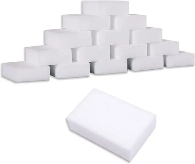 Main image of Magic Sponges Cleaning Eraser 50 Pack Melamine Sponge Foam Pads Multi-Functional Household Cleaning Kitchen Dish Sponge for Furniture Bathroom Bathtub Sink Floor Baseboard Wall Cleaner