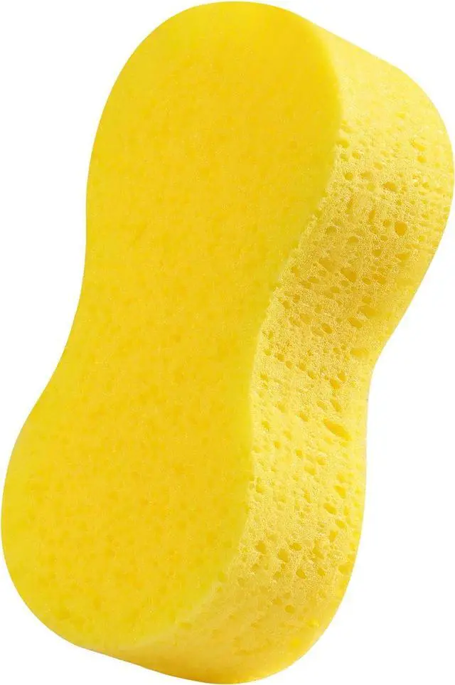 Main image of Temede Large Car Wash Sponge, Extra Thick Bone Foam Sponge for Cleaning | 9.1" x 4.3" x 2.4", Giant Car Cleaning Sponge, Easy Grip Multi-Purpose Cleaning Scrubber, Kitchen, Bathroom, Household