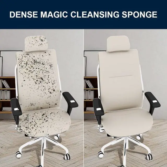 Alt view image 4 of 5 - (50 Pack) Extra Large Eraser Sponge - Extra Thick Long Lasting Melamine Sponges in Bulk Boat Eraser Multi Surface Scrubber Foam Cleaning Pads - Bathtub Floor Baseboard Bathroom Wall Cleaner