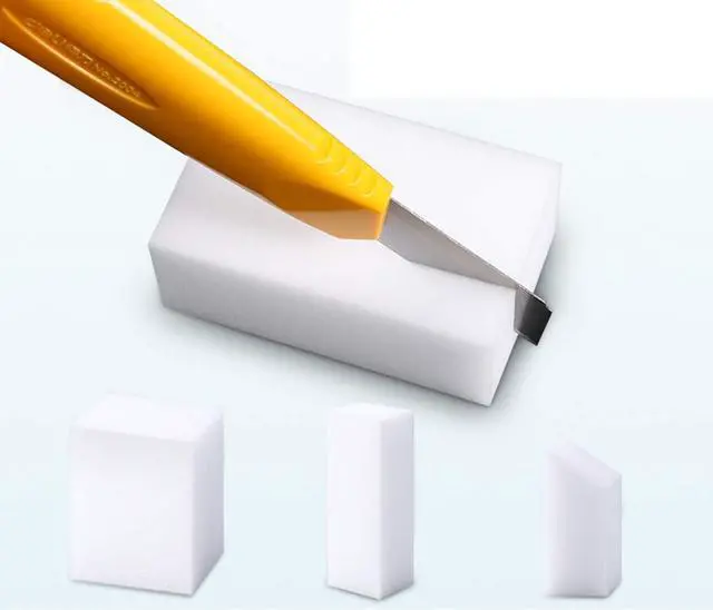 Alt view image 3 of 6 - 10 Pcs/lot Magic Sponge Eraser Multi-Functional Melamine Foam Cleaner 100x60x20mm