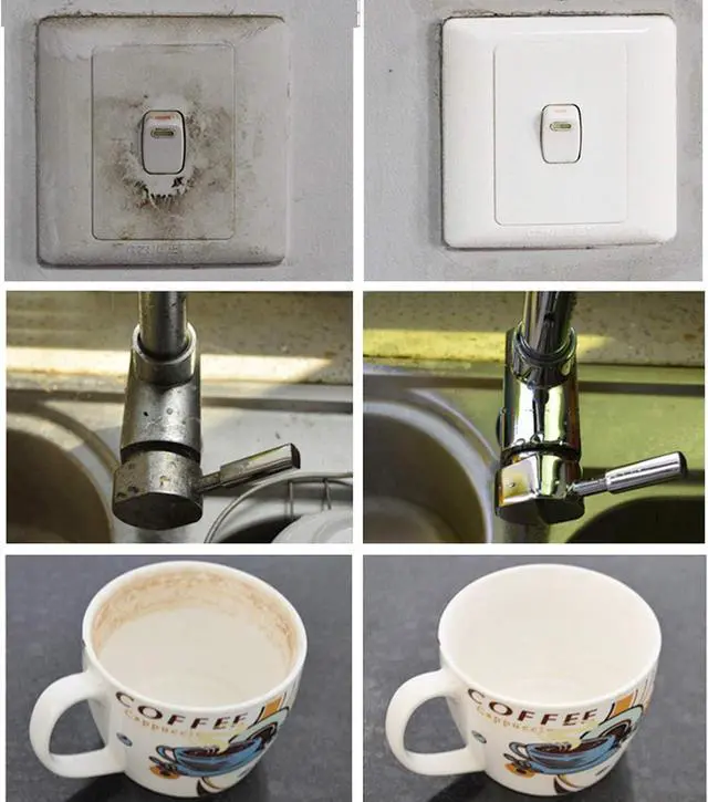 Alt view image 4 of 6 - 10 Pcs/lot Magic Sponge Eraser Multi-Functional Melamine Foam Cleaner 100x60x20mm