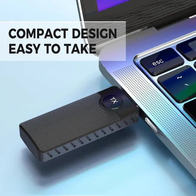 Alt view image 3 of 7 - Wireless HDMI Transmitter and Receiver  Plug & Play 2.4G/5G Wireless HDMI Extender Kit for Streaming Video & Audio from Laptop PC TV Box or Projector to Any Monitor (Black)