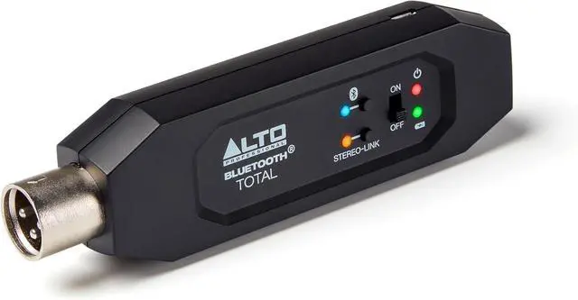 Main image of Bluetooth Total 2 XLR Equipped Rechargeable Bluetooth Receiver for Mixing Desk Audio Mixer Setups and Active PA Systems