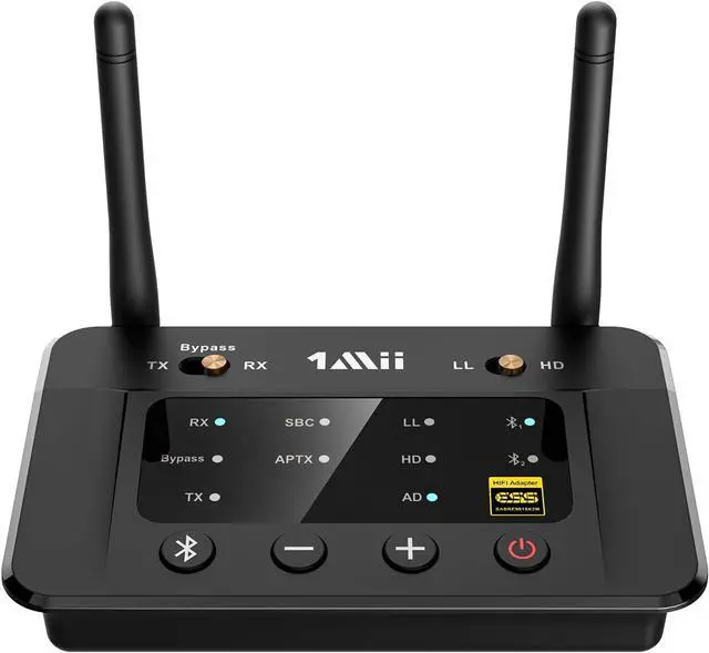 Main image of B03Pro Bluetooth 5.3 Transmitter Receiver for Home Stereo TV HiFi Wireless Audio Adapter with Audiophile DAC & AptX HD/Low Latency Long Range Optical RCA AUX 3.5mm Outputs/Inputs