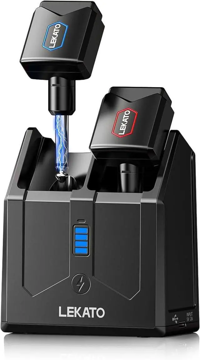 Main image of Wireless Guitar Transmitter Receiver 5.8GHz Upgraded with Charging Box Guitar Wireless System High Fidelity Sound 4 Channels Audio System for Electric Guitar Bass