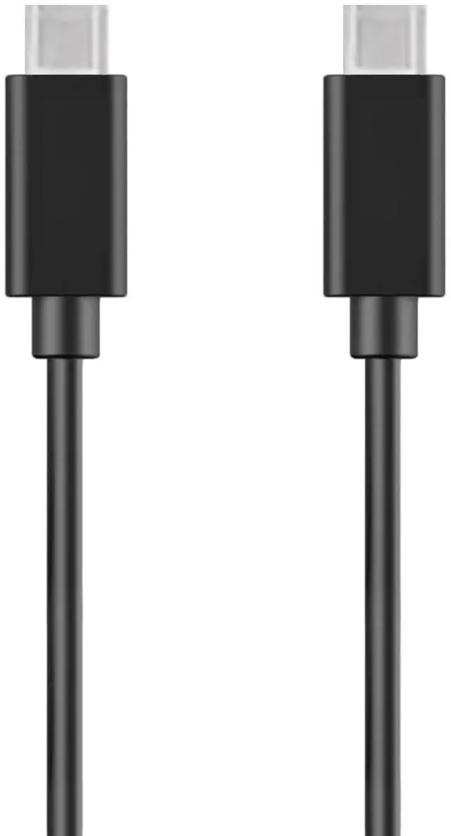 Alt view image 2 of 6 - USB C to USB C Cable 10 Pack 1.6FT USB 2.0 Cables Black