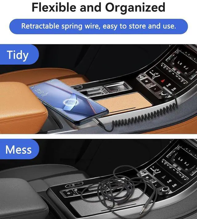 Alt view image 5 of 7 - 3FT Coiled USB C Cable 2Pack 90 Degree Braided USB C to Type C Charger Cable for Car 100W Charging Cord Compatible with iPhone 16 15 iPad  Galaxy Google Pixel Moto LG TCL Phones