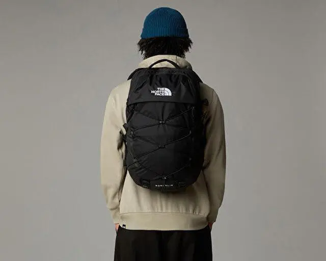 Alt view image 2 of 7 - Borealis Commuter Laptop Backpack | Water Repellent Finish 16 Laptop Sleeve Large Main Compartment for Everyday Carry TNF Black/TNF Black-NPF One Size