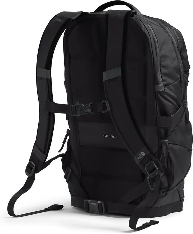 Alt view image 4 of 7 - Borealis Commuter Laptop Backpack | Water Repellent Finish 16 Laptop Sleeve Large Main Compartment for Everyday Carry TNF Black/TNF Black-NPF One Size