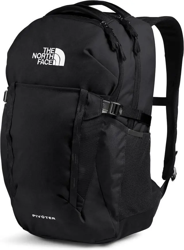 Alt view image 2 of 7 - The North Face Pivoter Everyday Laptop Backpack - NPF TNF Black-NPF One Size