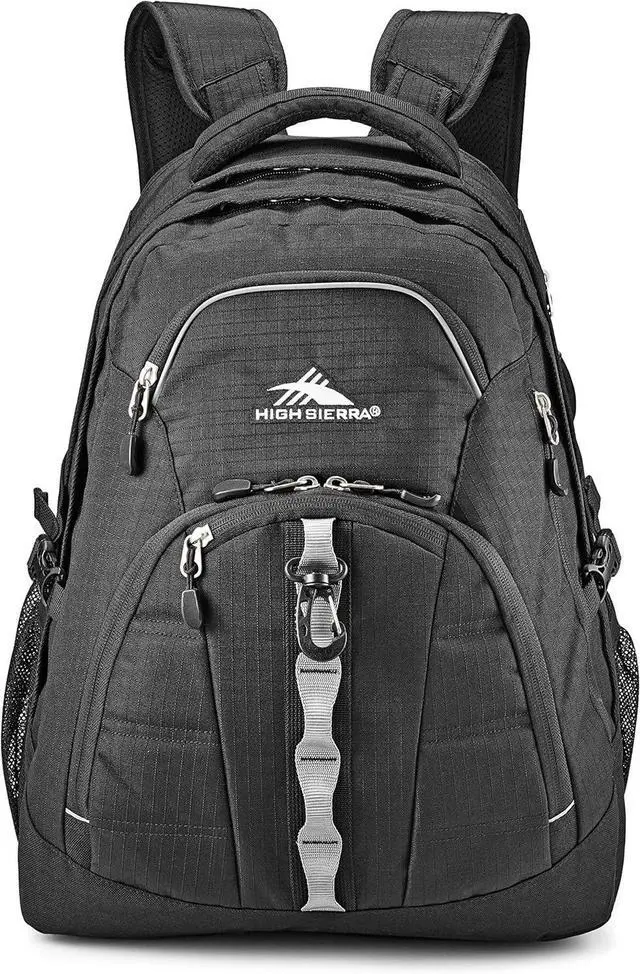 Alt view image 2 of 5 - High Sierra Access 2.0 Laptop Backpack, Black, One Size