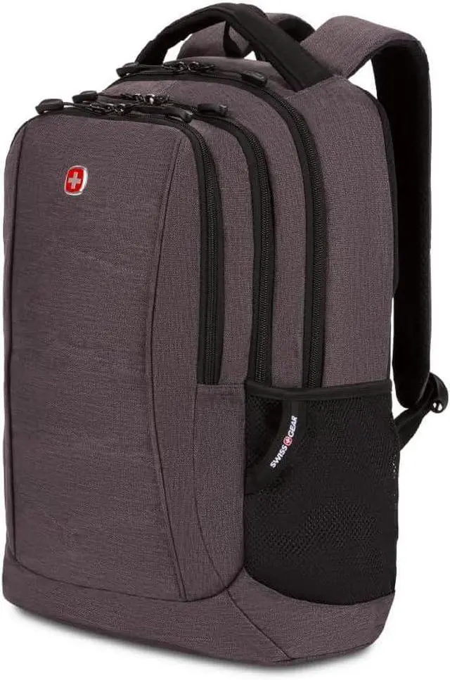 Main image of 5668 Laptop Backpack Dark Grey Heather 18.25 Inches