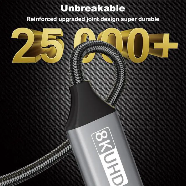 Alt view image 6 of 7 - Active DisplayPort to HDMI Adapter (8K 60Hz) Uni-Directional DP 1.4 to HDMI 2.1 Adapter Male to Female Support HDR for Monitor Graphics Card PC (Black)