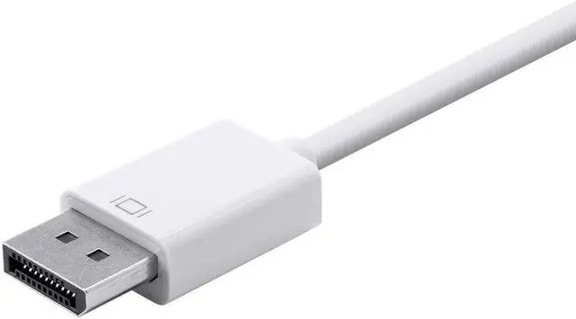 Alt view image 4 of 4 - DisplayPort 1.2a to VGA Active Adapter White (112789)