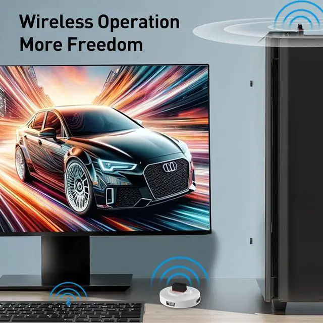 Alt view image 5 of 7 - 2 Pack 150Mbps Free Driver Wireless USB WiFi Adapter Single Band 2.4GHz Compatible with Windows 10 No Driver Required