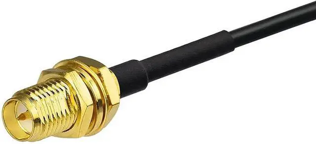 Alt view image 7 of 7 - Bingfu WiFi Antenna Extension Cable 4-Pack RP-SMA Male to RP-SMA Female Bulkhead Mount RG174 Coaxial Cable 1m 3 feet for WiFi Router Security Camera Wireless Mini PCI Express PCIE Network Card Adapter