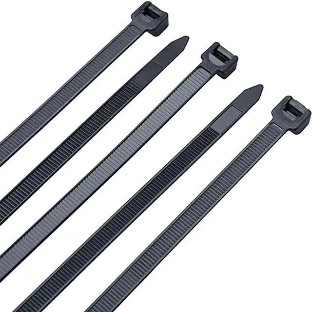 Alt view image 4 of 7 - 250 Pcs Cable Ties12 Inch Black Cable Zip Ties Multi-Purpose Self-Locking Nylon Cable Cord Management Plastic Wire Ties Perfect for Home Office Garden Workshop (250 12)