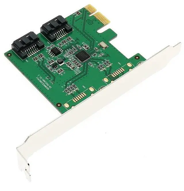Alt view image 2 of 6 - 2 port SATA 3 PCI e Raid Adapter SATA III to PCI e Adapter SATA3.0 SATA3 6GB/S Expansion Card Converter Card